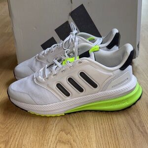 Adidas NEW Size 6.5 Kids UK 6 FR 39.5 Sneakers gray and Neon Green